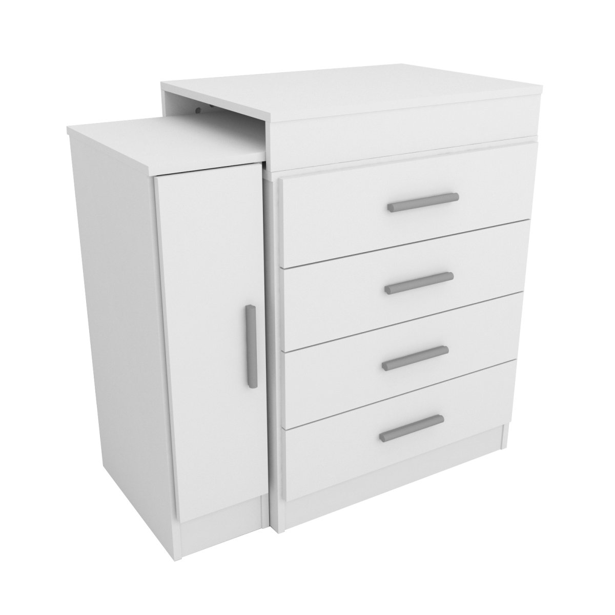 Escritorio Mesa Extensible con Cajonera – 5006 - Imagen 8