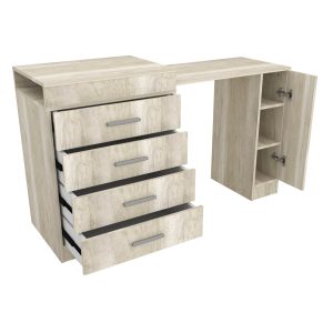 Escritorio Mesa Extensible con Cajonera – 5006