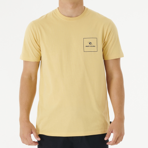 CAMISETA RIP CURL CORP ICON WASHED YELLOW
