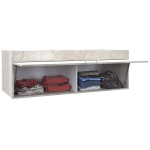 Modulo Baulera para Vestidor 520-521-522-523 con 1 Puerta Rebatible – 518