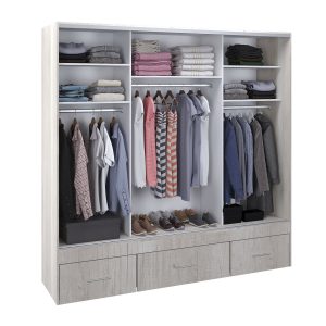 Vestidor 3 puertas 220 x 220 cm – 531-
