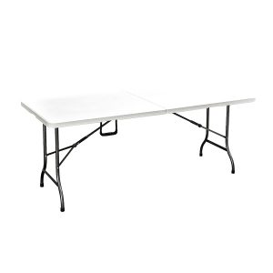 Mesa plegable CRIVEL ZK180 1.80 mts. Blanca