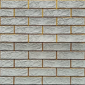 Adhesivo para Pared 3D Ladrillo Gris Borde Dorado – Alternativa Homecenter