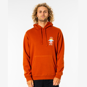 SUDADERA RIP CURL SEARCH ICON RED DIRT