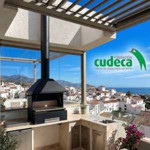 Barbacoa B-75+Campana-Outlet-Cudeca