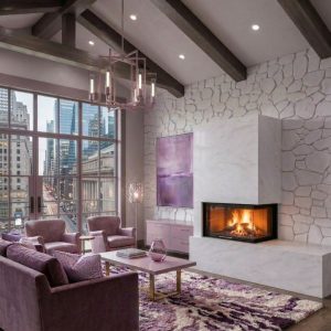 Chimenea de leña HSE 120 L derecho
