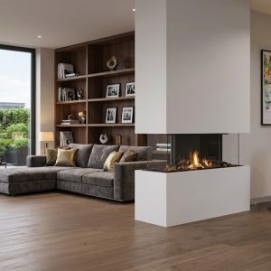 Chimenea de Gas Crystal 120 4 Caras C