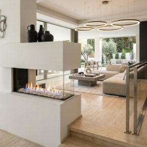 Chimenea de Gas Crystal 080 SE