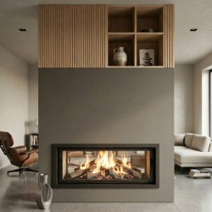 Chimenea de leña HSE 140 Túnel