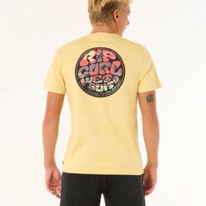 CAMISETA RIP CURL WETTY PASSAGE ICON STRAW