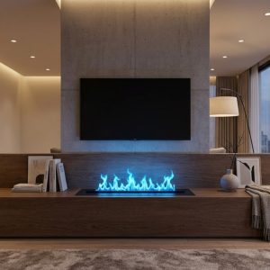 Chimenea eléctrica 500 RBR Con depósito – Multicolor